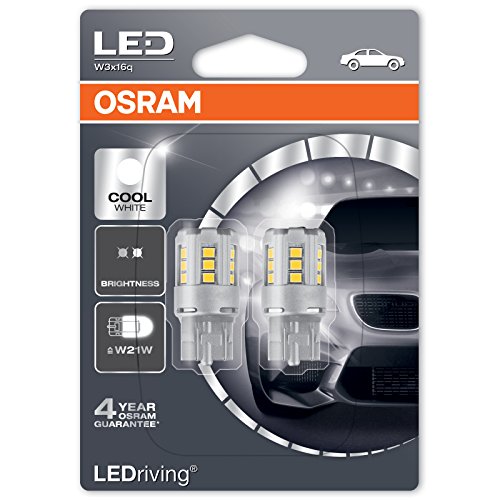 Osram 7705 CW 02B ledw21 W 12 V standard Retrofit T20 SC Cool White 6000 K doppio blister