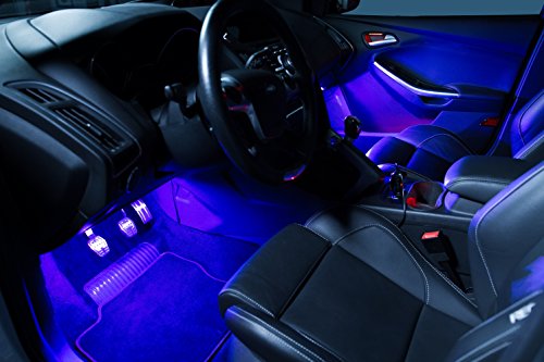 OSRAM LEDambient Tuning Lights Basis-Kit, illuminazione per interni per veicoli, LEDINT201, 16 colori, 5 modalità di funzionamento, comando mediante telecomando, 12V, scatola di cartone (1 pezzo)