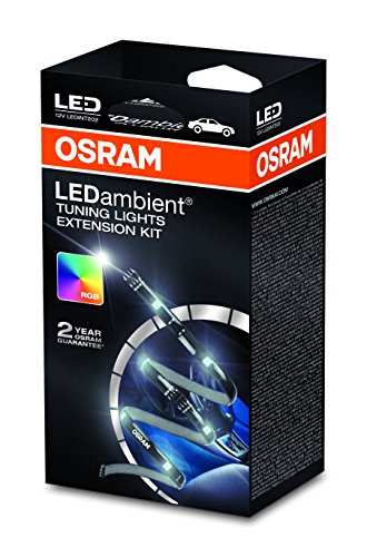 Osram LEDINT202 LEDambient Tuning Kit di Estensione Luci Interne per Auto, Colorate