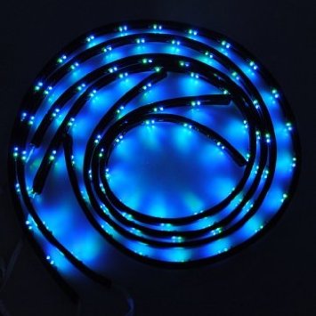 Pakhuis 7 Farbe LED flexible Streifen unter Auto Glow Unterboden Neon Lights Kit 48