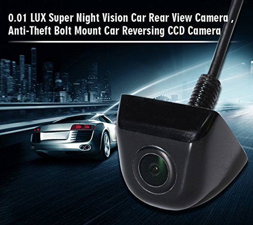 Parkvision 0.01lux CCD Night Vision telecamera, alloggiamento in metallo bullone antifurto supporto telecamera posteriore