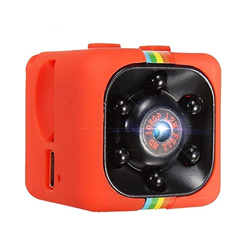 Pawaca Mini Camera HD SQ11 Microcamere Spia per visione notturna 1080P Sport Mini DV Videoregistratore Telecamera per auto a infrarossi Rilevatore di movimento