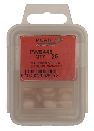 Pearl PWS445 - Confezione da 25 rondelle per coppa olio Micra