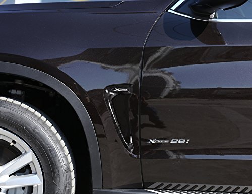 Per xDrive emblema logo X5 F15 X5 M F85 14 – 17 Shark Gills Side Fender Vent decorazione 3D adesivi auto accessori auto