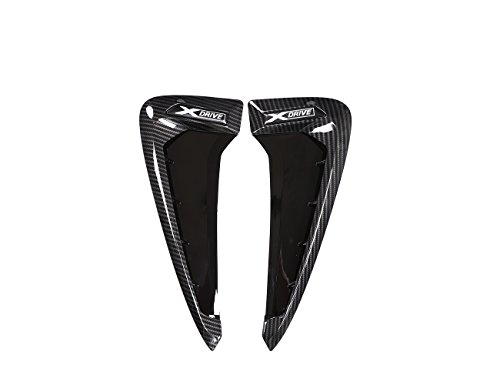 Per xDrive emblema logo X5 F15 X5 M F85 14 – 17 Shark Gills Side Fender Vent decorazione 3D adesivi auto accessori auto