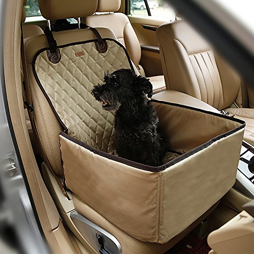 Pet Dog Mat impermeabile traspirante per sedile anteriore auto Safety Car cintura di booster borsa trasportino viaggio auto cuscino per cane gatto animale domestico, universale per tutte le auto, camion, SUV (per sedile anteriore)