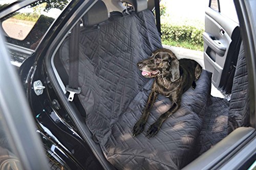 Pettom Coprisedile per Cani Viaggio in Auto Anti-Scivolo Copertura di Sedile Impermeabile per Viaggio, Amaca Cani Lavabile 238×142cm