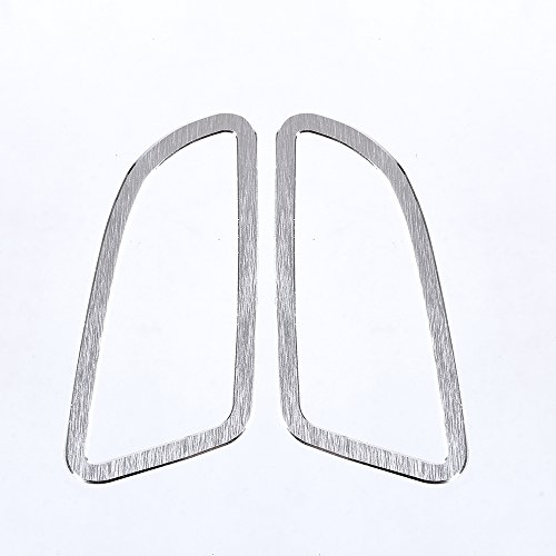 Pezzi in lega di alluminio aria condizionata cruscotto Vent Outlet Frame cover Trim auto Accessories