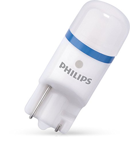 Philips 12799I80X2 X-Tremeultinon LED Luce per Abitacolo W5W T10 8000K 12V, 2 Pezzi, Cool Blu, Set di 2