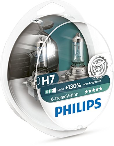 Philips 12972XV+S2 X-treme Vision Lampada Alogena H7, 12V 55W