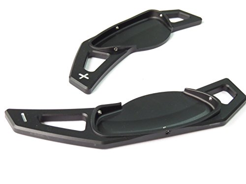 pinalloy Nero Metallo Volante Paddle Shifter per benz smart fortwo 2007 – 14