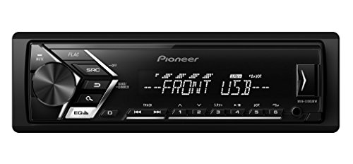 Pioneer MVH-S100UBW Black car media receiver - car media receivers (AM,FM, MOSFET, 1 lines, LCD, Black, 50 W)