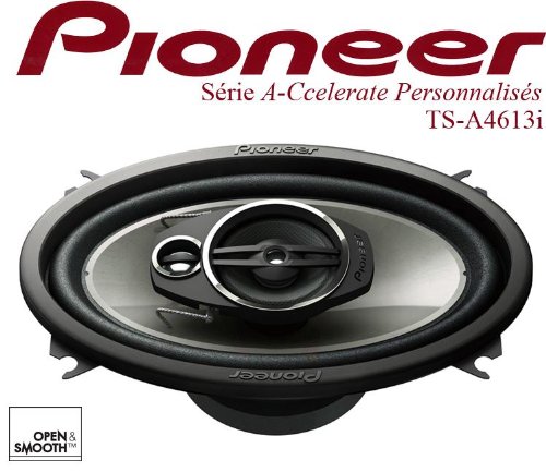 Pioneer TS-A4633i HP-Coppia di altoparlanti, colore: nero