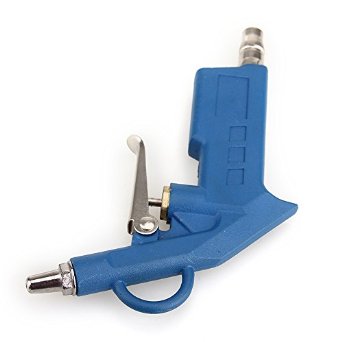 Pistola Blu Aria Compressa Compressore Soffiaggio in Metallo per Pulizia Auto