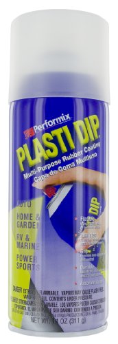 Plasti Dip 11209 Pellicola Spray Removibile, Trasparente Opaco
