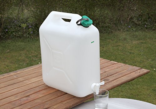 Plastic Water Carrier and Dispenser with Tap 20 Litres