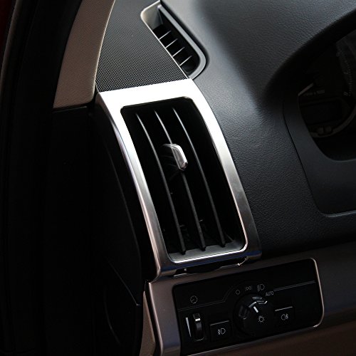Plastica ABS Chrome interior Air Vent copertura cornice decorazione Tirm per Freelander 2 2008 – 2016 auto Accessories