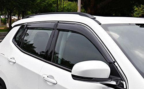 Plastica finestra visiera Vent Shades Sun Rain Guard copertura pezzi per auto di
