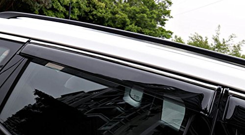 Plastica finestra visiera Vent Shades Sun Rain Guard copertura pezzi per auto di