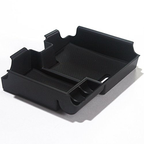 Plastica interno bracciolo Storage box organizer Holder copertura Trim 1PCS per auto di Fdes