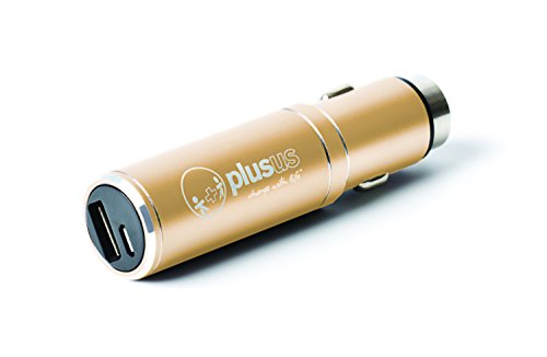 PlusUs Life2Go Auto Copper mobile device charger - Mobile Device Chargers (Auto, Smartphone, Cigar lighter, Copper, 5 V, 500 mA)