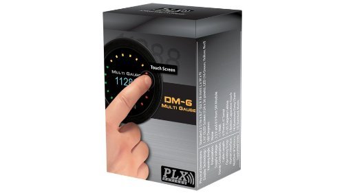 PLX DM6 Touch Screen Multi Gauge, 52 mm