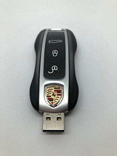 Porsche USB Stick Dongle chiave design 2017 archiviazione Version 8 GB Slider Nero Argento