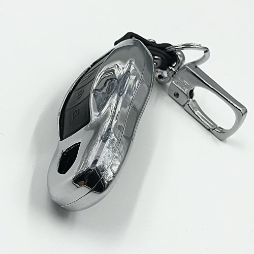 Porshe accessori auto styling in lega di zinco e portachiavi in vera pelle pieghevole Smart Key case in piega portachiave per Porsche Panamera Boxster Cayman 911 Cayenne Macan Turbo