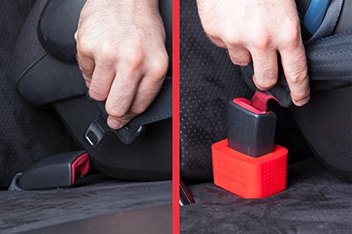 Porta aggancio cintura di sicurezza di Wididi Buckle Up - Morbido silicone - Facile da montare - Tiene il punto d