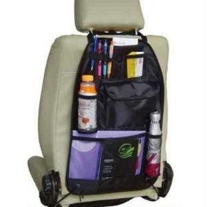 Porta Oggetti CD Per Sedile Auto Multi Tasca Da Viaggio per AUTO, FURGONE o CAMPER - Colori Assortiti