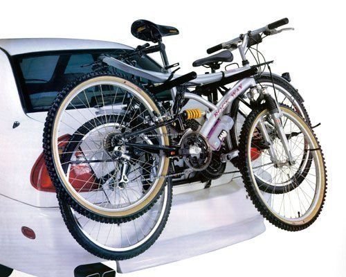 Portabici auto 2 Bike rack universale di fissaggio berlina Hatchback familiare
