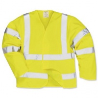 Portwest High Visibility Jerkin Jacket Polyester Medium Yellow Ref C473MED