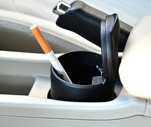 Posacenere per auto portatile per auto blu LED illuminato posacenere senza fumo può senza fumo per la maggior parte dei portabicchieri auto auto senza fumo