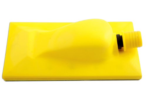 Power-Tec 91401 - Tassello per carteggiatura con 10 fori di aspirazione, 110x225 mm