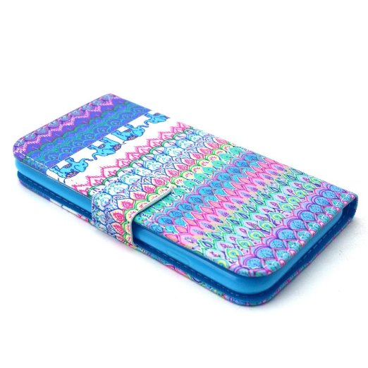 PowerQ [ per Samsung Galaxy I8190 8190 S3mini mini - X-4 ] borsa colorata PU Caso Serie immagini con il bello...