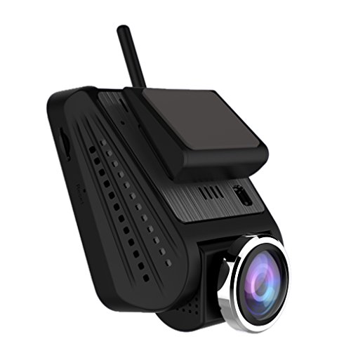 Powpro Pcam pp-a33 FHD 1080p WiFi 6,3 cm 360 ° Panoramic auto Dash Cam 220 gradi ampio angolo di visione notturna LED Infrated cruscotto della macchina fotografica registratore con G-Sensor