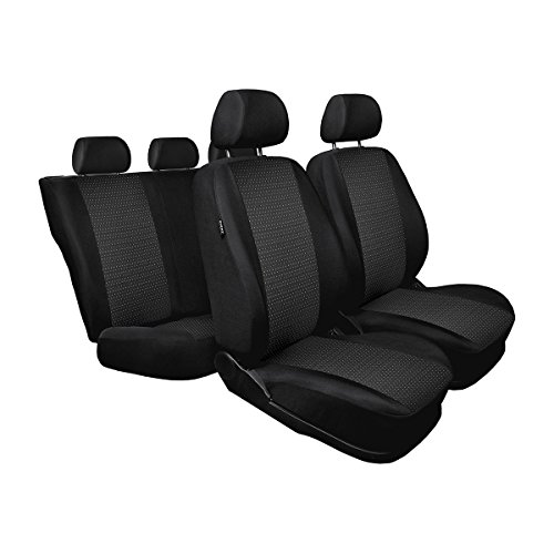 PRACTIC (cucito su misura) Set coprisedili auto - Sedile posteriore diviso - 5902311265473