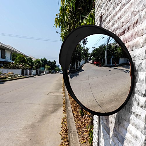 Premium Specchio Convesso, Ø30cm spechietto traffico - specchio di sicurezza perfetto per garage - consente agli utenti della strada di vedere meglio i punti ciechi