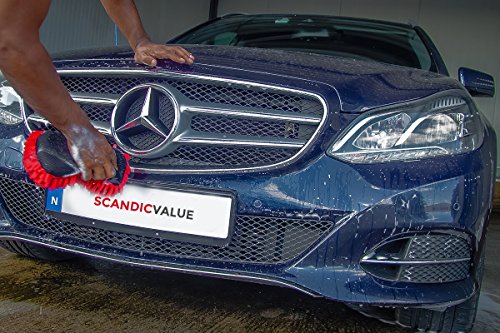 Professionale di auto spugna – Spugna in Microfibra & ultraweiches panno di pulizia per auto Shampoo & Politur