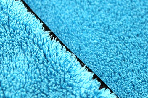 Professionale dual-purpose auto dettagli in microfibra – 40 x 60 cm – 800 gsm: lucidatura lucidatura – Asciugatura Waxing – Pulizia – Valet