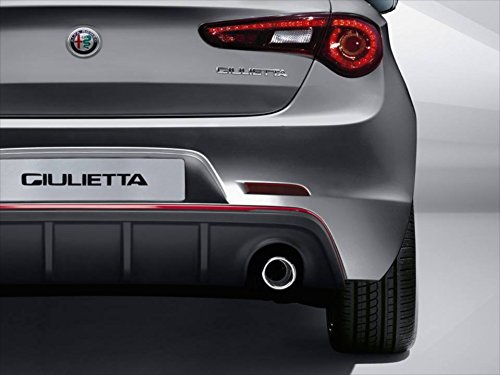 Profilo Rosso Adesivo per DAM Paraurti Posteriore Alfa Giulietta
