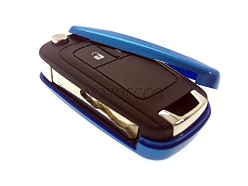 Protex OPBEK0SC - Guscio protettivo rigido per portachiavi dell’auto, in plastica ABS di alta qualità, colore: blu