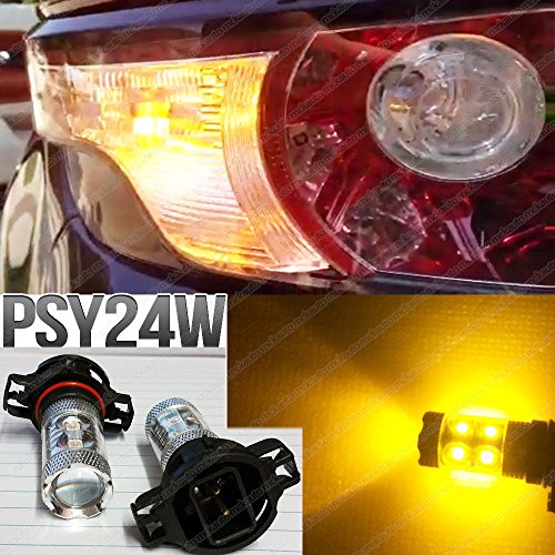 PSY24 W ambra indicatori LED arancione lampadine Canbus CREE Xenon EA6L5