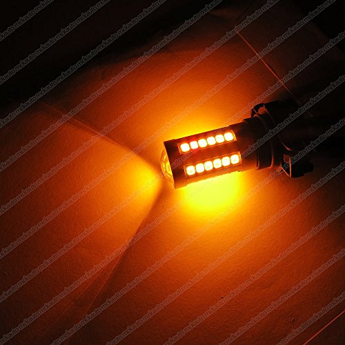PSY24W 42SMD ambra arancione lampadine LED Canbus Epistar indicatori Xenon