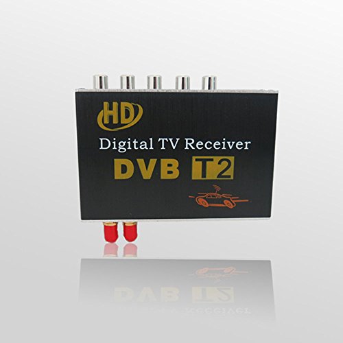 Qiming star DVB-T2 TV digitale auto BOX TV doppia antenna HD auto digitale