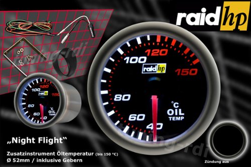 Raid HP 660242 Night Flight - Indicatore della temperatura dell