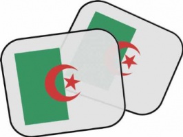 Regalo personalizzato bandiera algerina Parasole della macchina