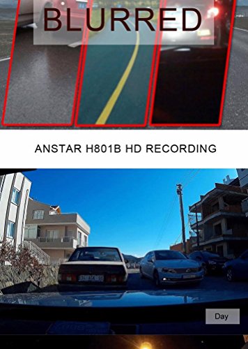 Registratore di guida OHQ 4 Dual Lens Camera Full Hd 170 ° 1080P Car Dvr Video Dash Cam Registratore G-Sensor