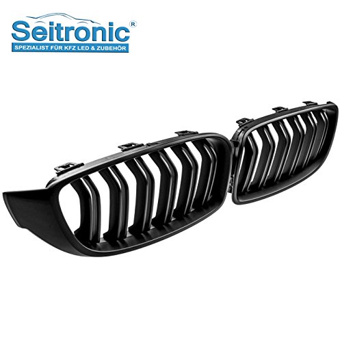 Rene griglia/griglia anteriore in ABS rinforzato – Materiale con clips rinforzati e finiture di alta qualità. (Pieno cromato)