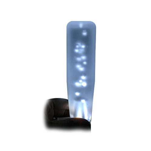Republe Manuale di 15 centimetri luce universale LED di funzionamento auto della manopola del cambio Shifter Leva acrilico pomello del cambio copertura decorazione